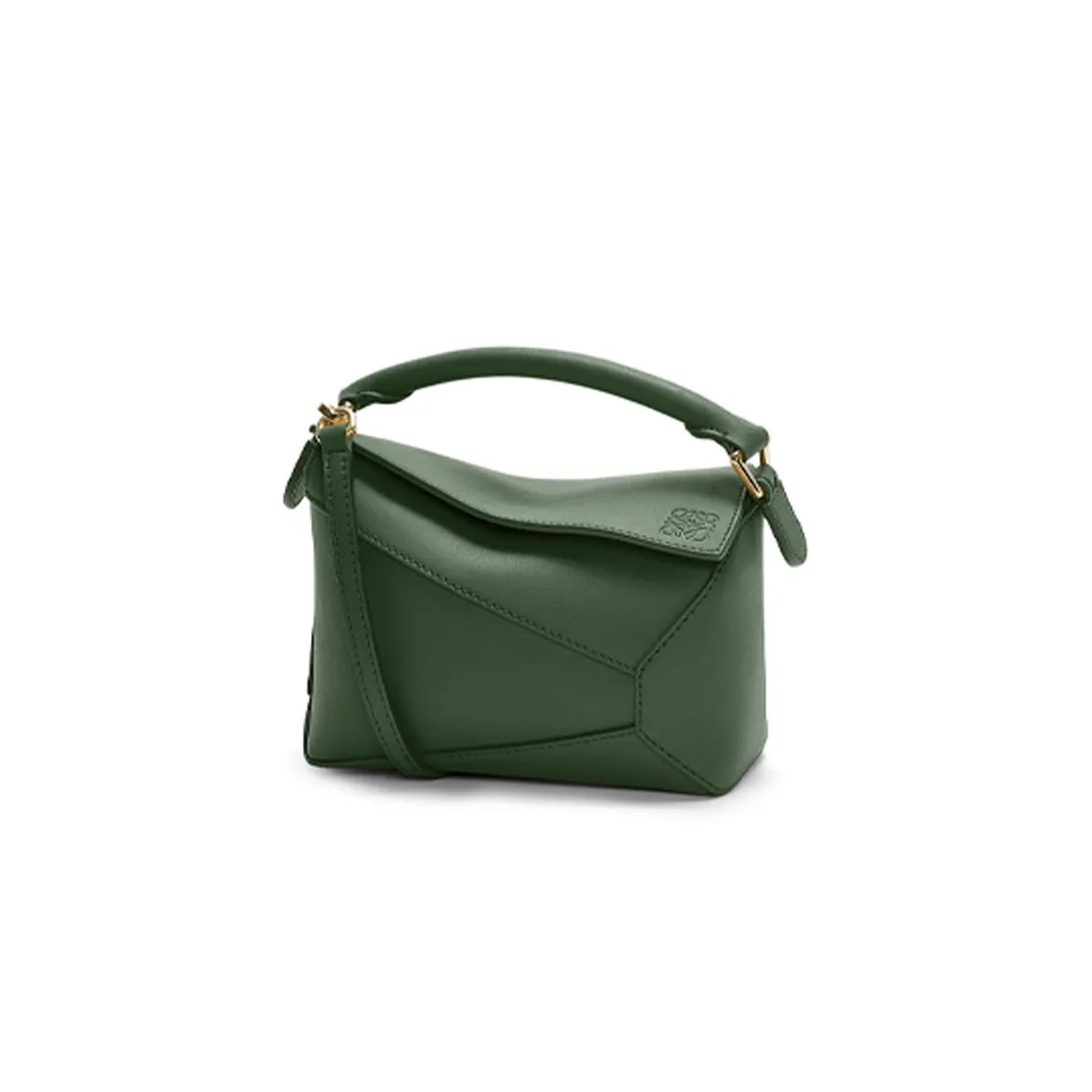 LOEWE MINI PUZZLE EDGE BAG IN CLASSIC CALFSKIN A510P88X26-4360 (18*12.5*8cm)